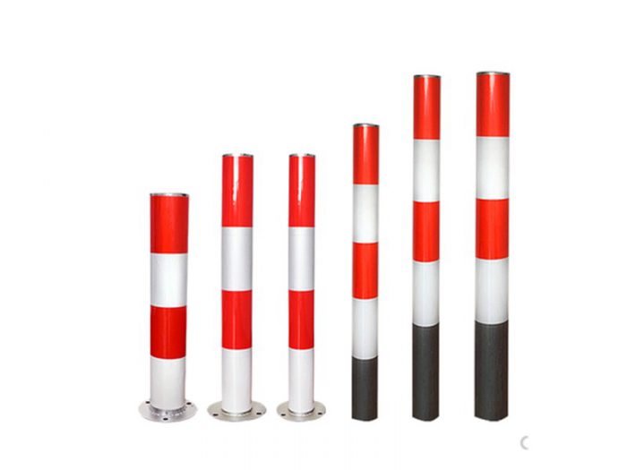 Steel Warning Post 76×750 - SP-76-750