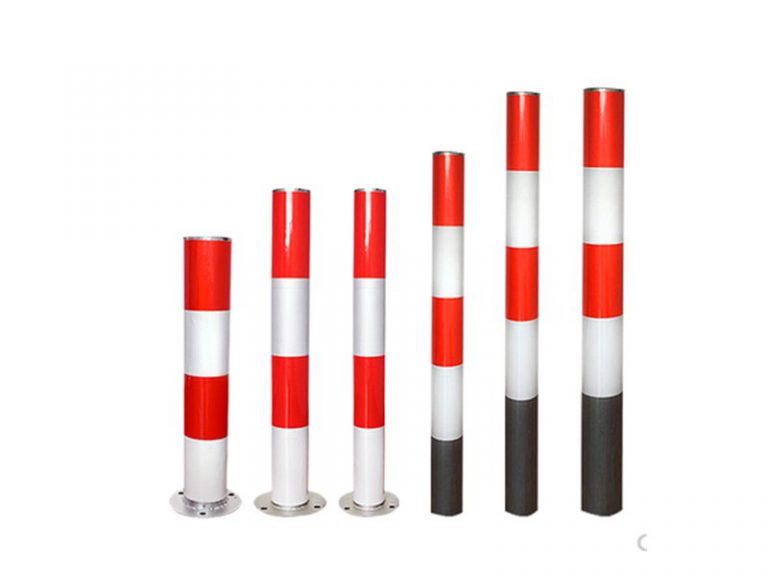 Steel Warning Post 76×750 - SP-76-750